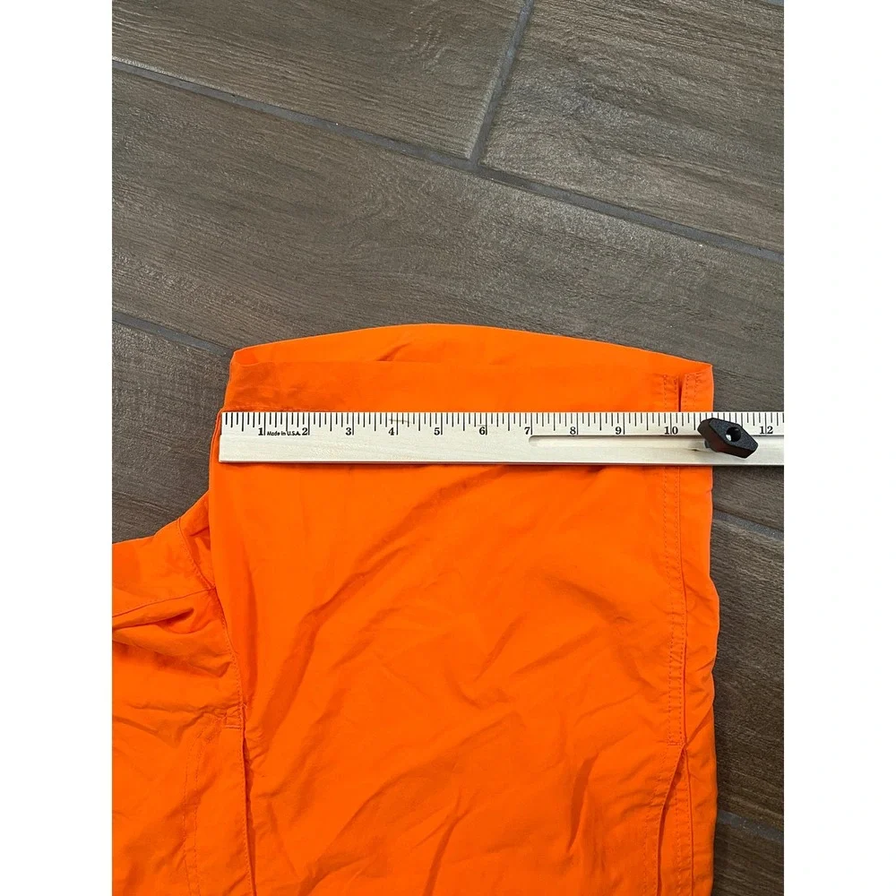 Polo Ralph Lauren Orange Monaco Swim Trunks Mens 32 Cinch Waist Mesh Lined - Picture 4 of 9
